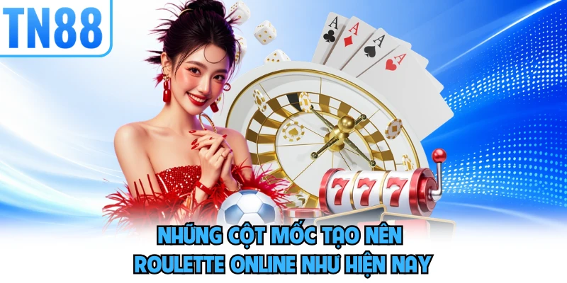 Những cột mốc tạo nên roulette online như hiện nay 